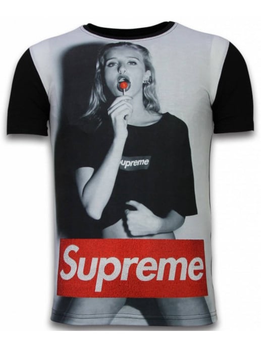 Tony Backer Lollipop digital rhinestone t-shirt - Image 2