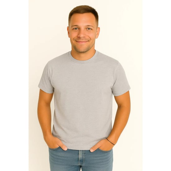 X-Name heren t-shirt licht ronde hals italianstyle - Image 3