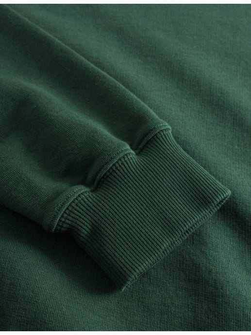 Foret F894 heart sweatshirt dark green rubber - Image 3