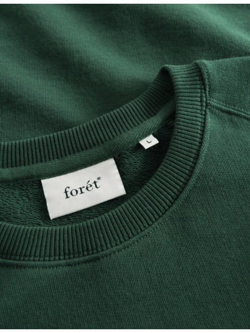 Foret F894 heart sweatshirt dark green rubber - Image 4