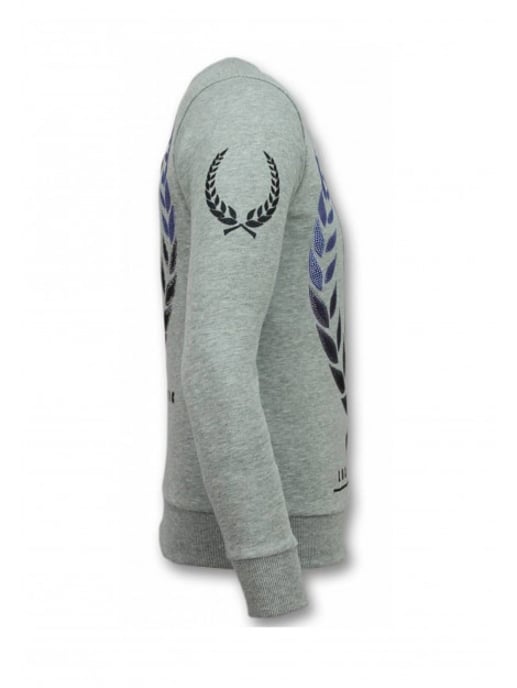 Local Fanatic Doodskop trui skull rhinestone sweater - Image 6