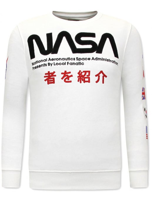 Local Fanatic Sweater nasa international - Image 1