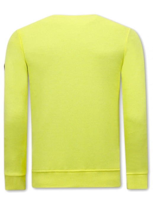Montfleuri Sweater met print gouden leeuw - Image 2