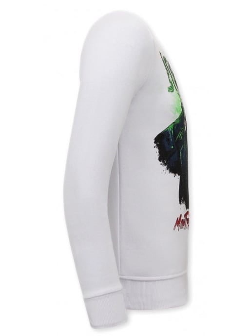 Montfleuri Sweater met print joker - Image 3