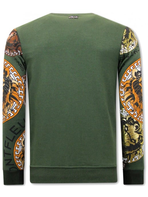 Montfleuri Sweater met print leeuw head - Image 2