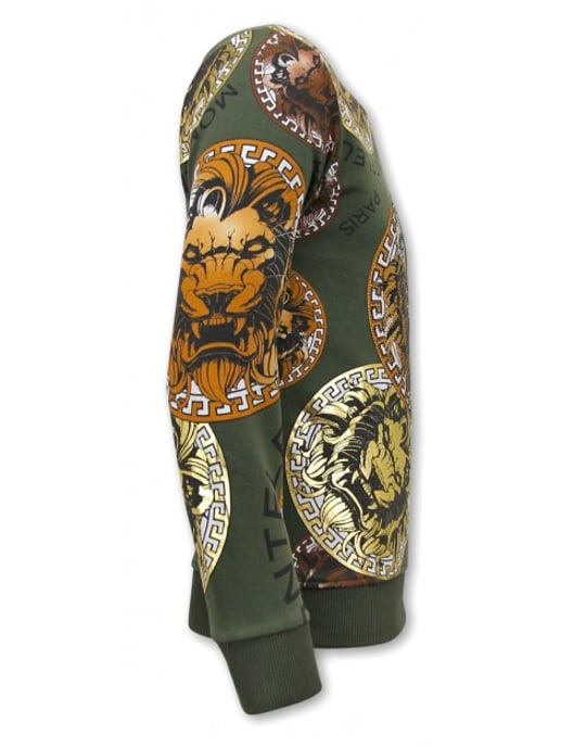 Montfleuri Sweater met print leeuw head - Image 3
