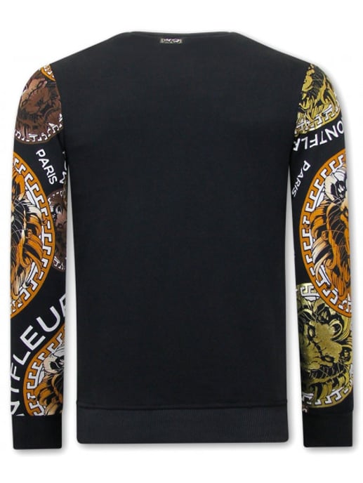 Montfleuri Sweater met print leeuw head - Image 2