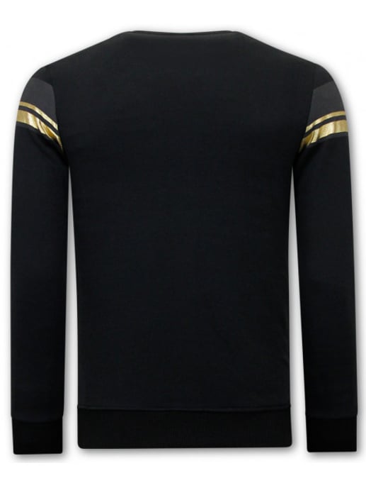 Montfleuri Sweater met print leeuw strass - Image 2