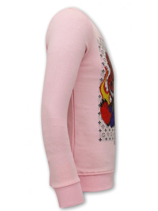 Montfleuri Sweater met print monster teddy bear - Image 3