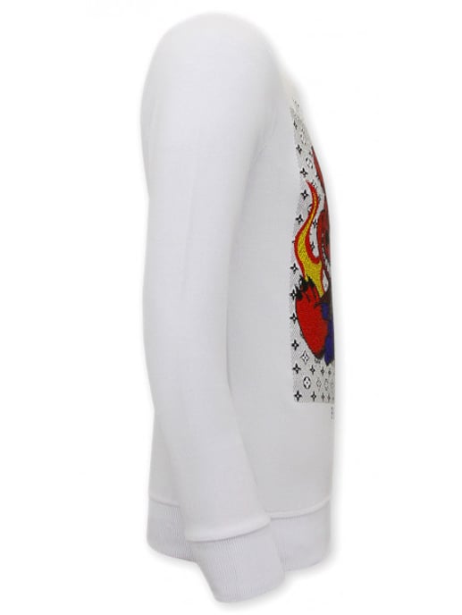 Montfleuri Sweater met print monster teddy bear - Image 3