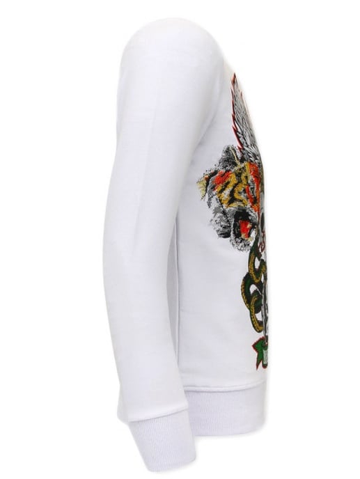 Montfleuri Sweater met print skull head - Image 3