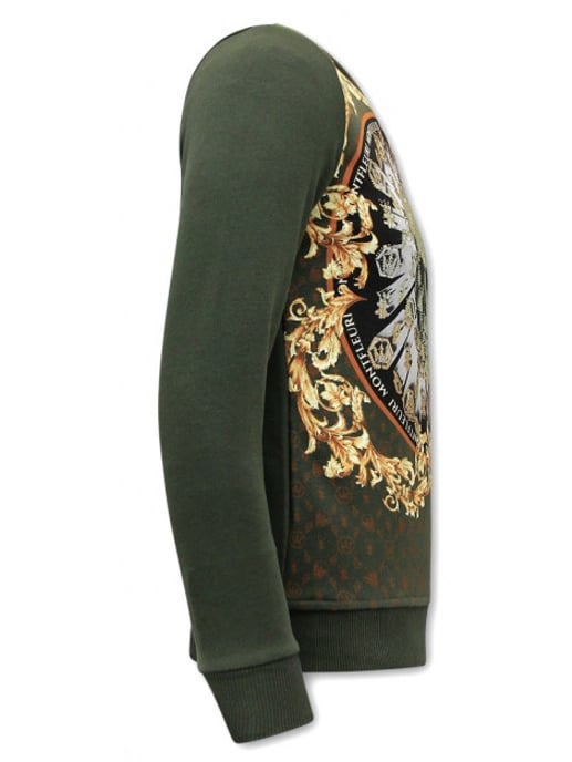 Montfleuri Sweater met print skull strass - Image 3