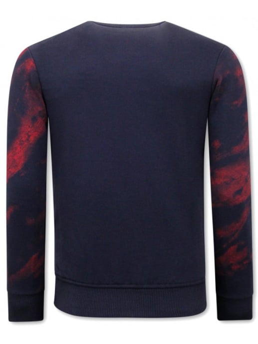 Montfleuri Sweater met print skull tiger - Image 2