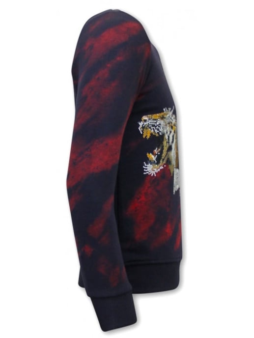 Montfleuri Sweater met print skull tiger - Image 3