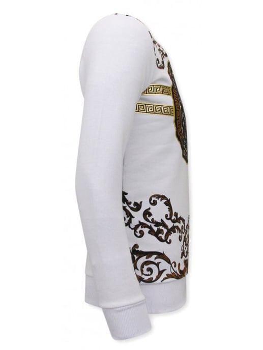 Montfleuri Sweater met print snake skull - Image 3