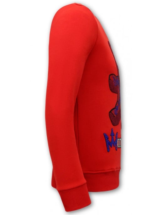 Montfleuri Sweater met print teddy bear 3617 - Image 3