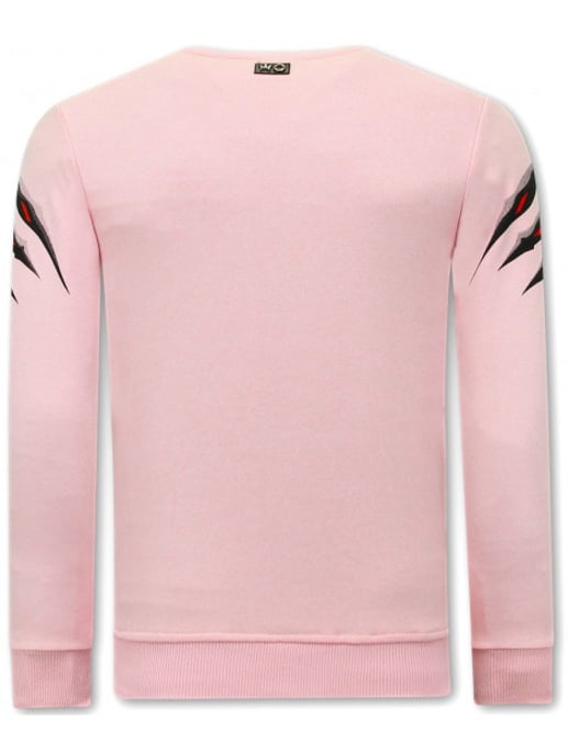 Montfleuri Sweater met print tiger head - Image 2