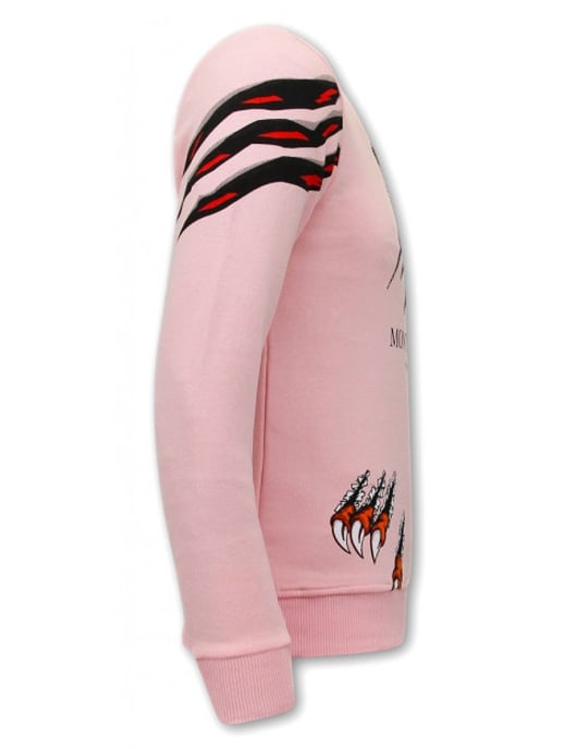 Montfleuri Sweater met print tiger head - Image 3