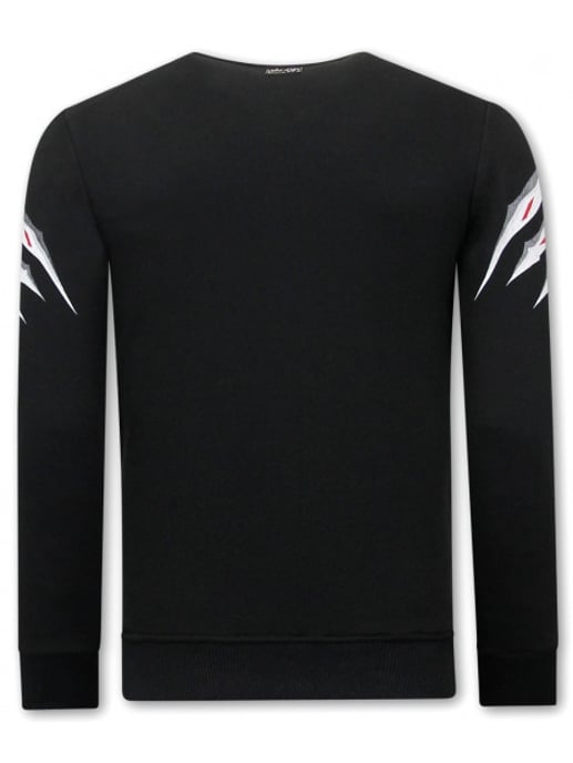 Montfleuri Sweater met tiger head - Image 2