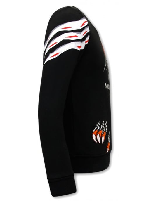 Montfleuri Sweater met tiger head - Image 3