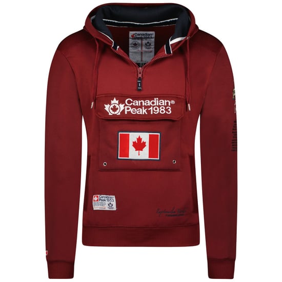 Canadian Peak heren anorak trui galapagos bordeaux - Image 3