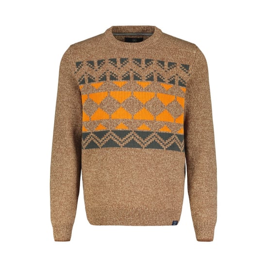 Lerros Heren trui 24950221 729 bold camel - Image 1