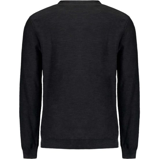 No Excess Pullover crewneck garment dyed + st black - Image 5