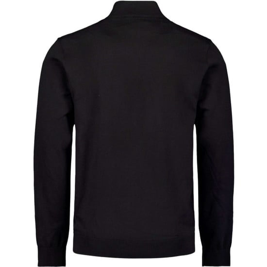 No Excess Pullover half zip 2 coloured melang black - Image 5