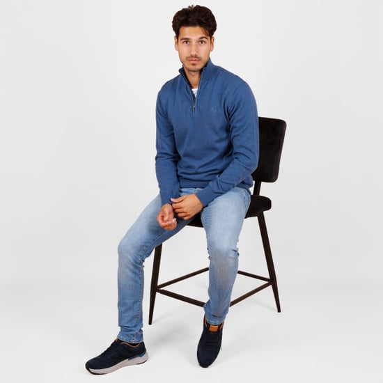 Q1905 Trui kralingen denim melange - Image 5