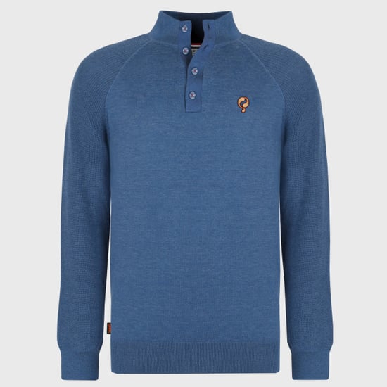 Q1905 Trui oldehove denim melange - Image 5