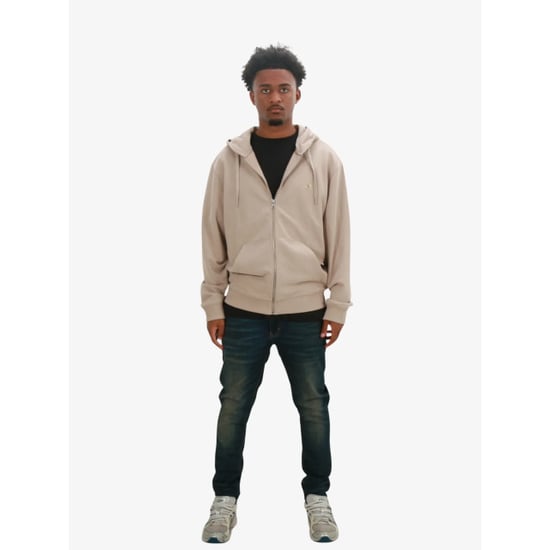 Calvin Klein Woven label zip thro, pcf - Image 3