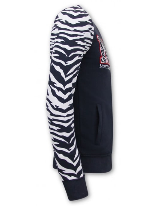Montfleuri Vest met print tiger design - Image 3