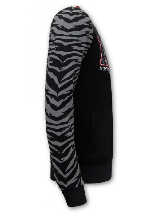 Montfleuri Vest met print tiger design - Image 3