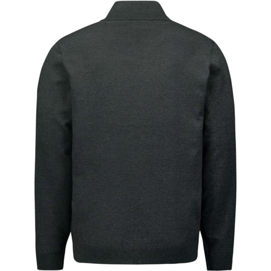 No Excess Cardigan 2 coloured melange dark grey - Image 3