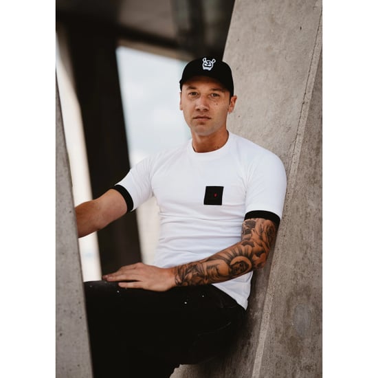 Black Donkey Kordaat t-shirt i white/black men - Image 5