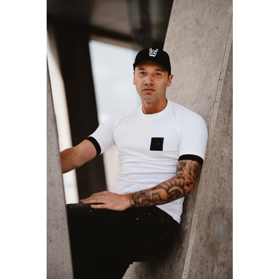 Black Donkey Kordaat t-shirt i white/black men - Image 6