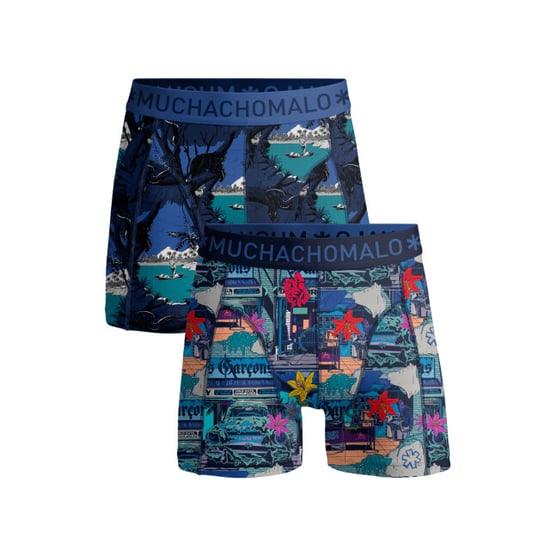 Muchachomalo Jongens 2-pack boxershorts urbex jungle - Image 2