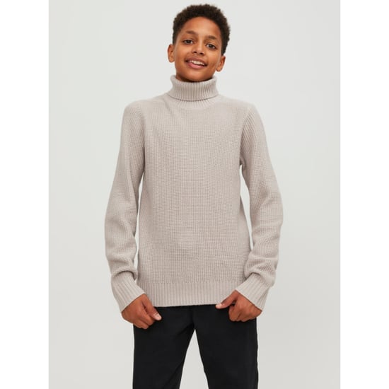 Jack & Jones Jorkyle knit roll neck jnr taupe - Image 3