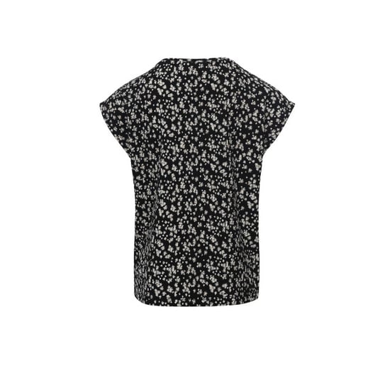 Looxs Revolution Loose-fit top zwart daisy flower print voor meisjes in de kleur - Image 3