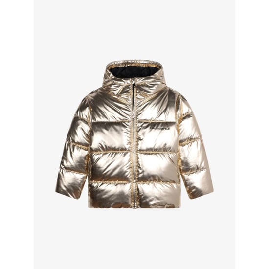 Karl Lagerfeld Meisjes winterjas goud - Image 1