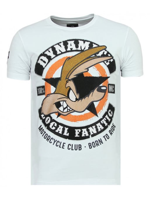 Local Fanatic Dynamite coyote leuke t-shirt - Image 1