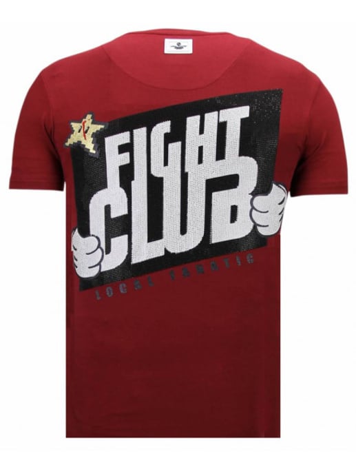 Local Fanatic Fight club mario rhinestone t-shirt - Image 2