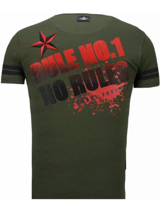 Local Fanatic Fighter! rhinestone t-shirt - Image 2