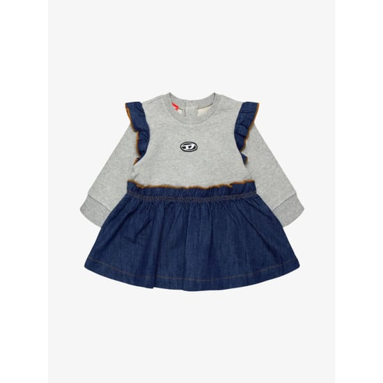 Diesel Meisjes jurk dimbob grey melange - Image 1