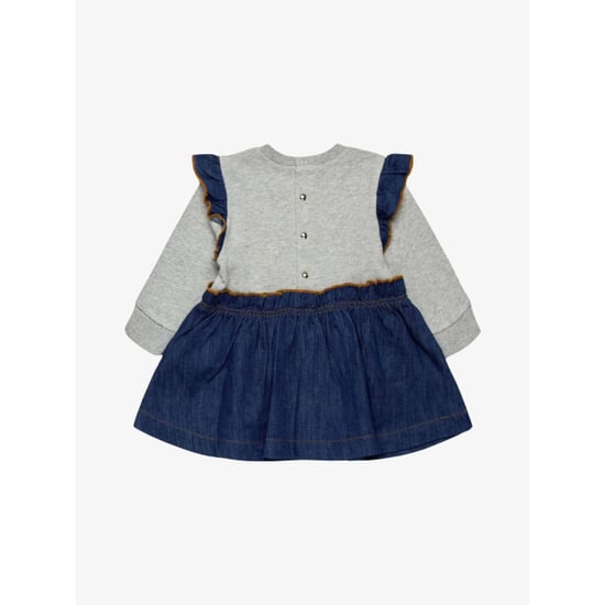 Diesel Meisjes jurk dimbob grey melange - Image 2