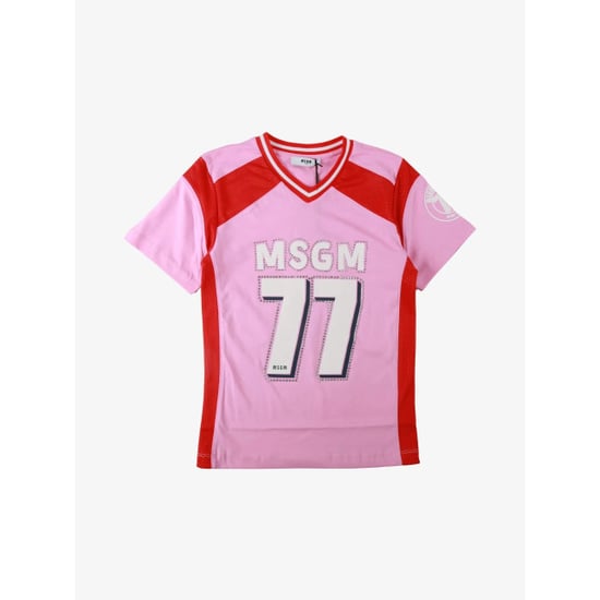 Msgm Meisjes jurk jersey mesh - Image 1