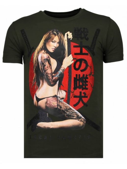 Local Fanatic Killer bitch rhinestone t-shirt - Image 1