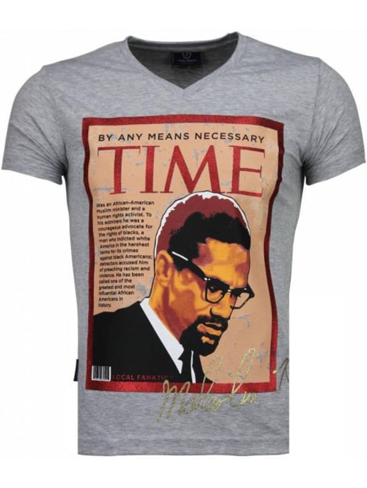 Local Fanatic Malcolm x t-shirt - Image 1