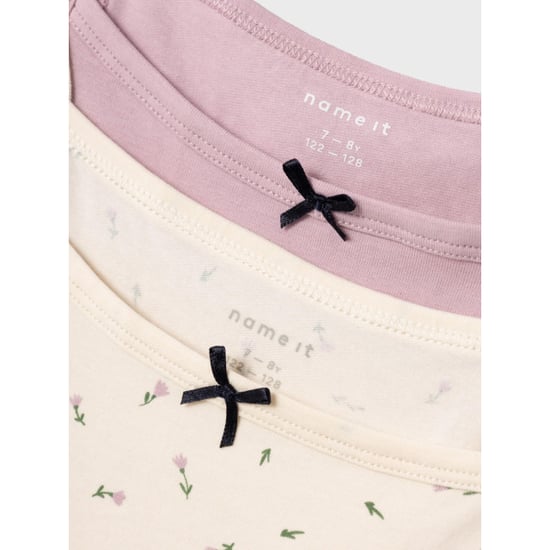 Name It Kinder topje meisjes nkfstrap 2-pack roze/off-white - Image 5