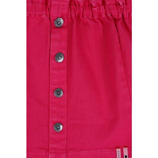 Looxs Revolution Denim rokje washed fuchsia voor meisjes in de kleur - Image 2